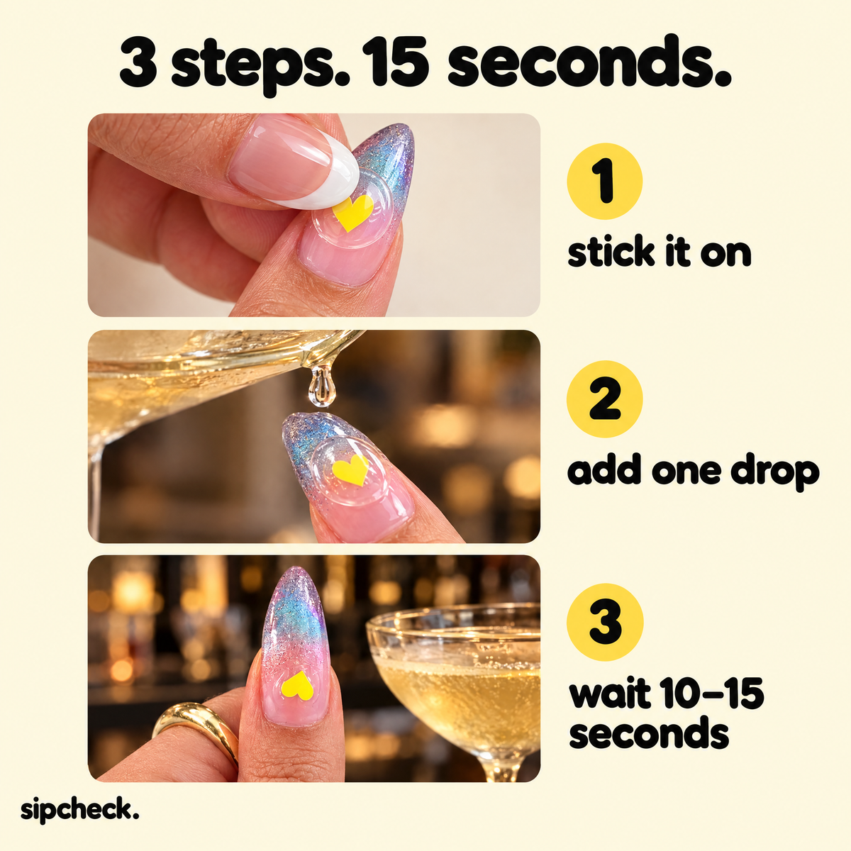 sipcheck. (pack of 30 stickers)